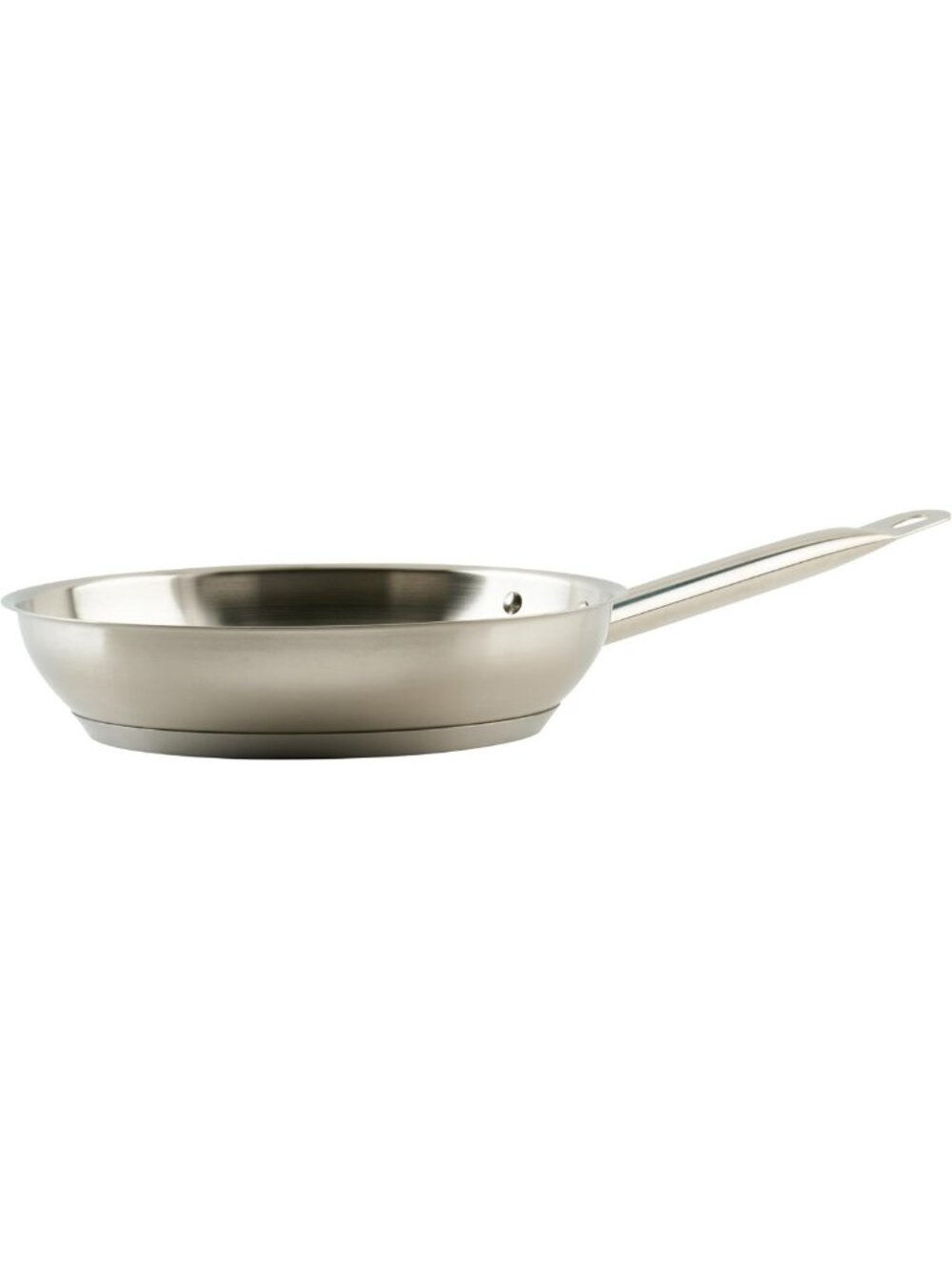 9" Stainless Steel Commercial Fry Pan - Durable, Non-Stick Cookware for Kitchen